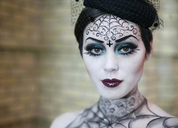 gothic makeup witch