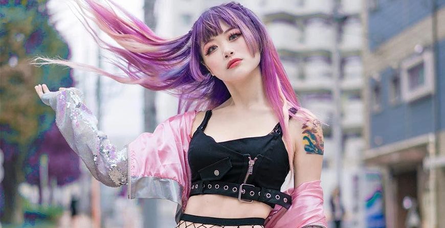 Pastel Goth, a kind of goth style nowadays, special unique fashoin.