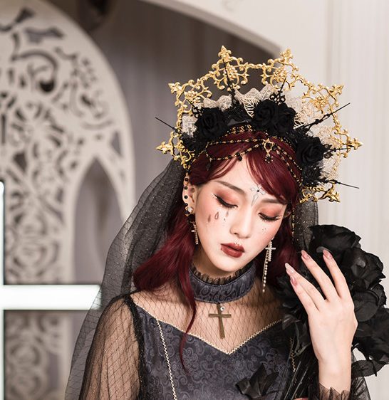 headdress of gothic lolita outfits