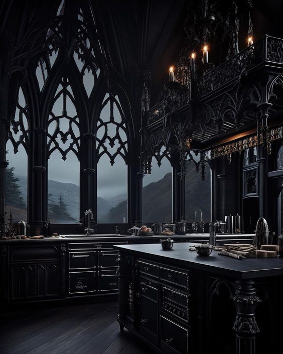 gothic kitchen appliances