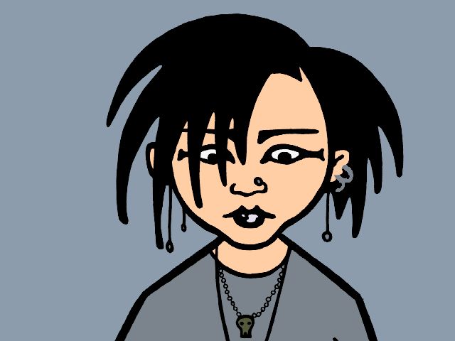 Andrea from Daria goth characters in cartoons