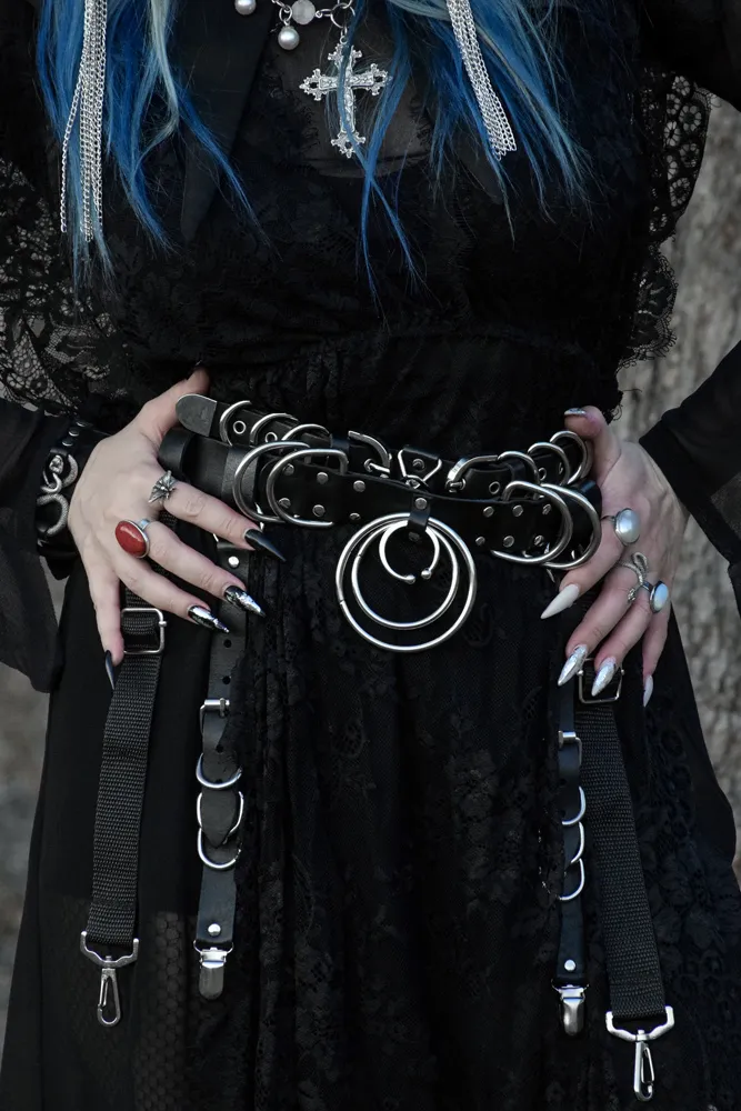 goth chain belt