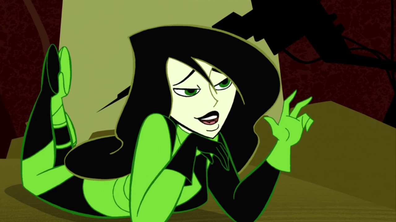 goth cartoon character Shego from Kim Possible