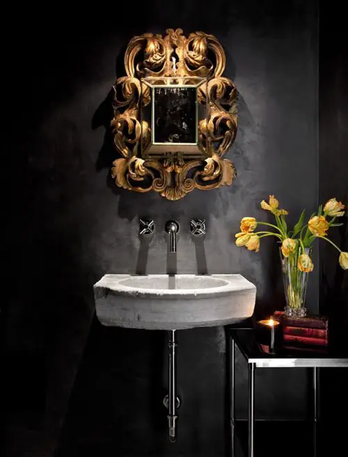 gothic bathroom