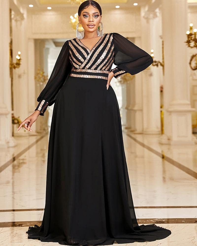 plus size evening dress