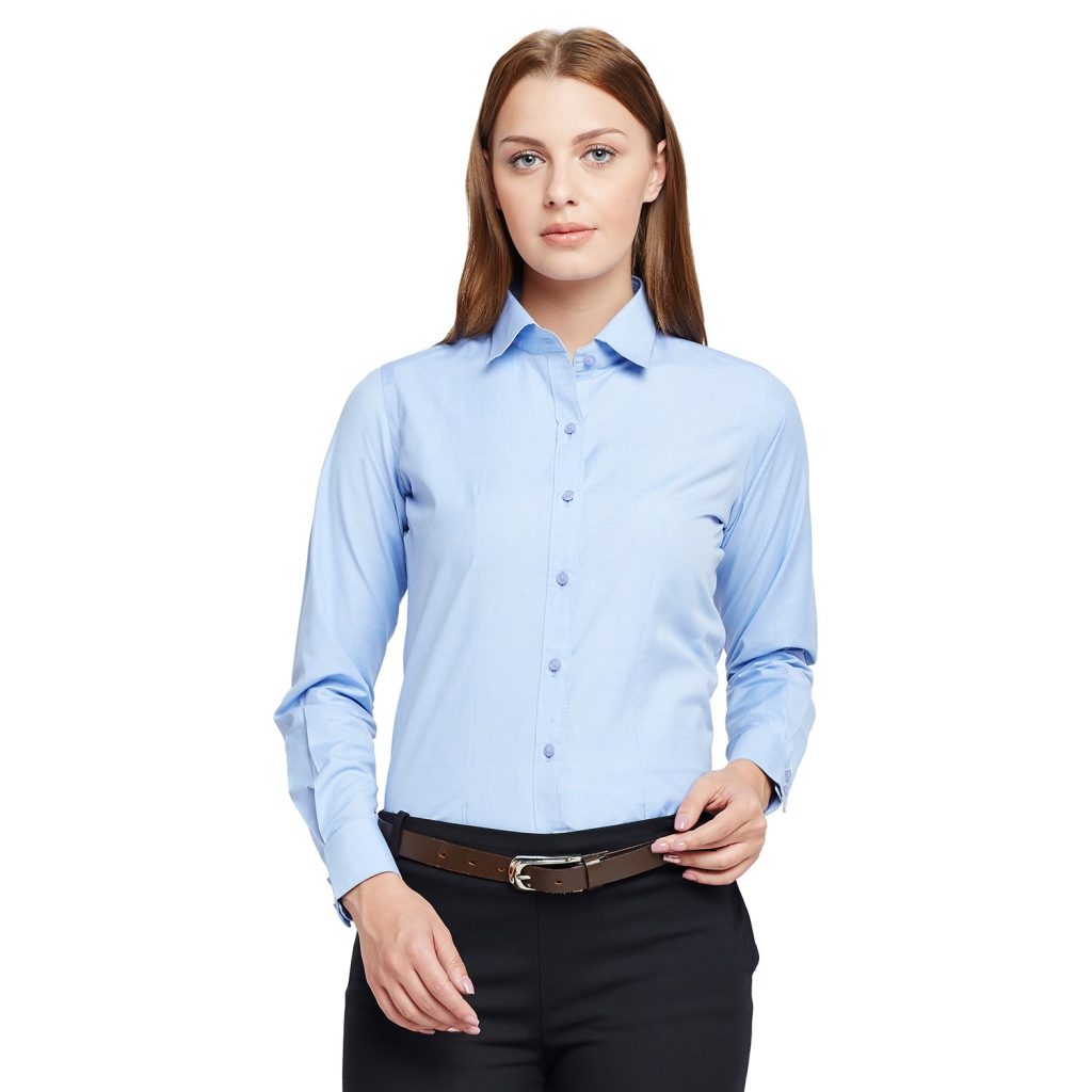 	
light blue shirt women's