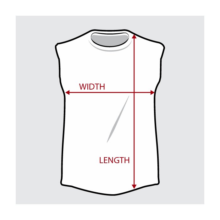 	
unisex shirt sizes 