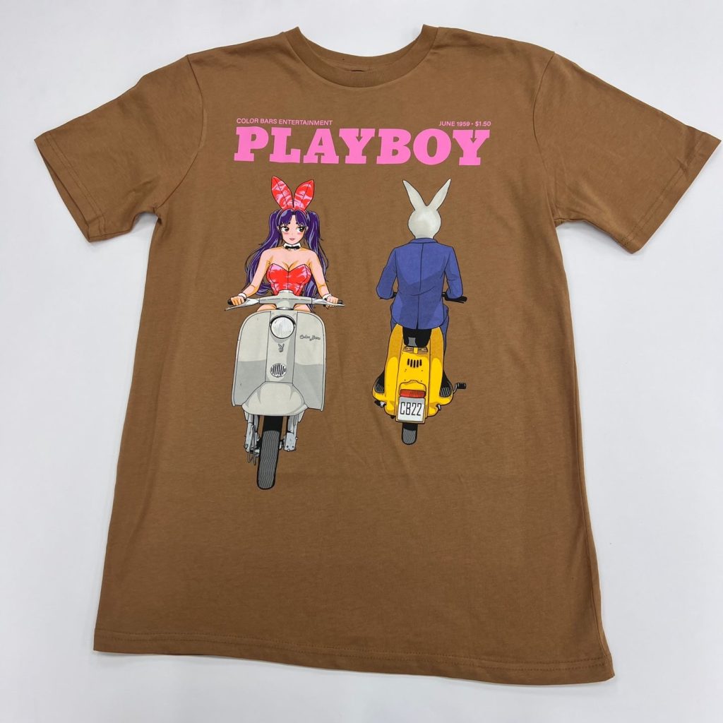 	
play boy bunny women's t-shirt