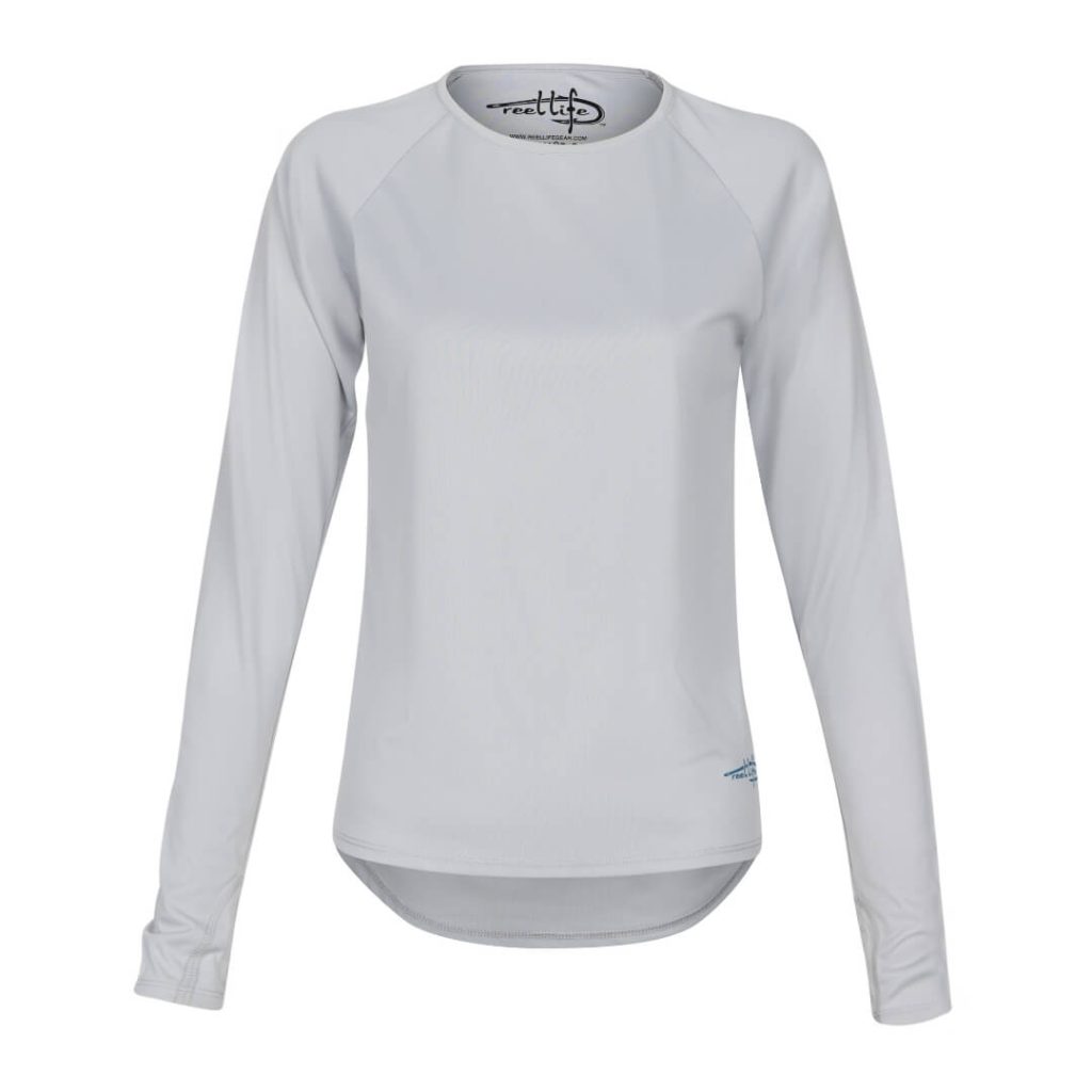 	
upf 50+ women's long-sleeve swim shirt