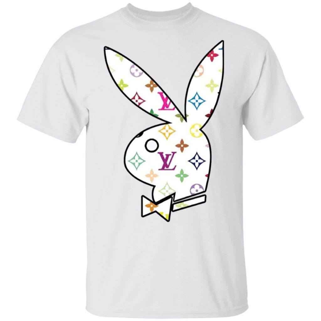 	
play boy bunny skeleton rabbit head women's t-shirt