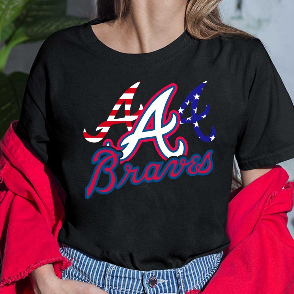 women's atlanta braves t shirt