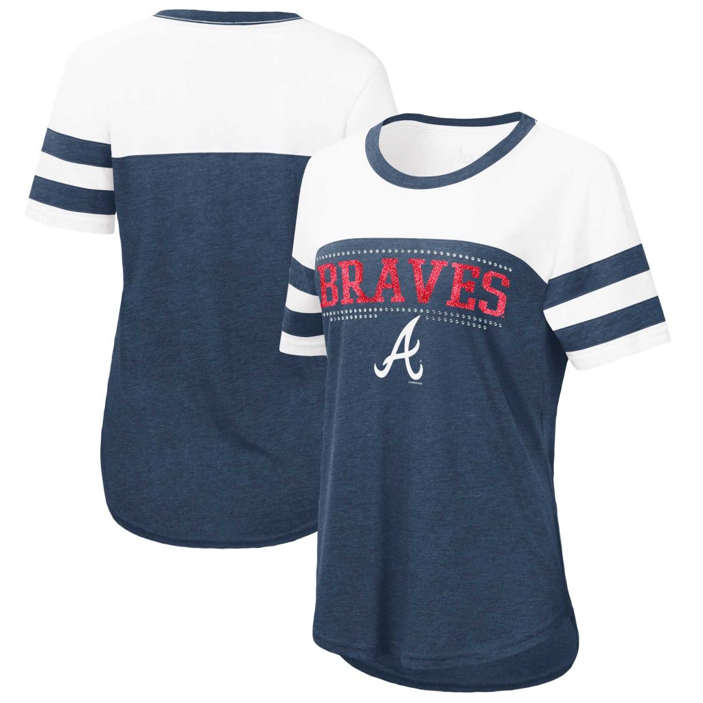 atlanta braves t-shirt women's