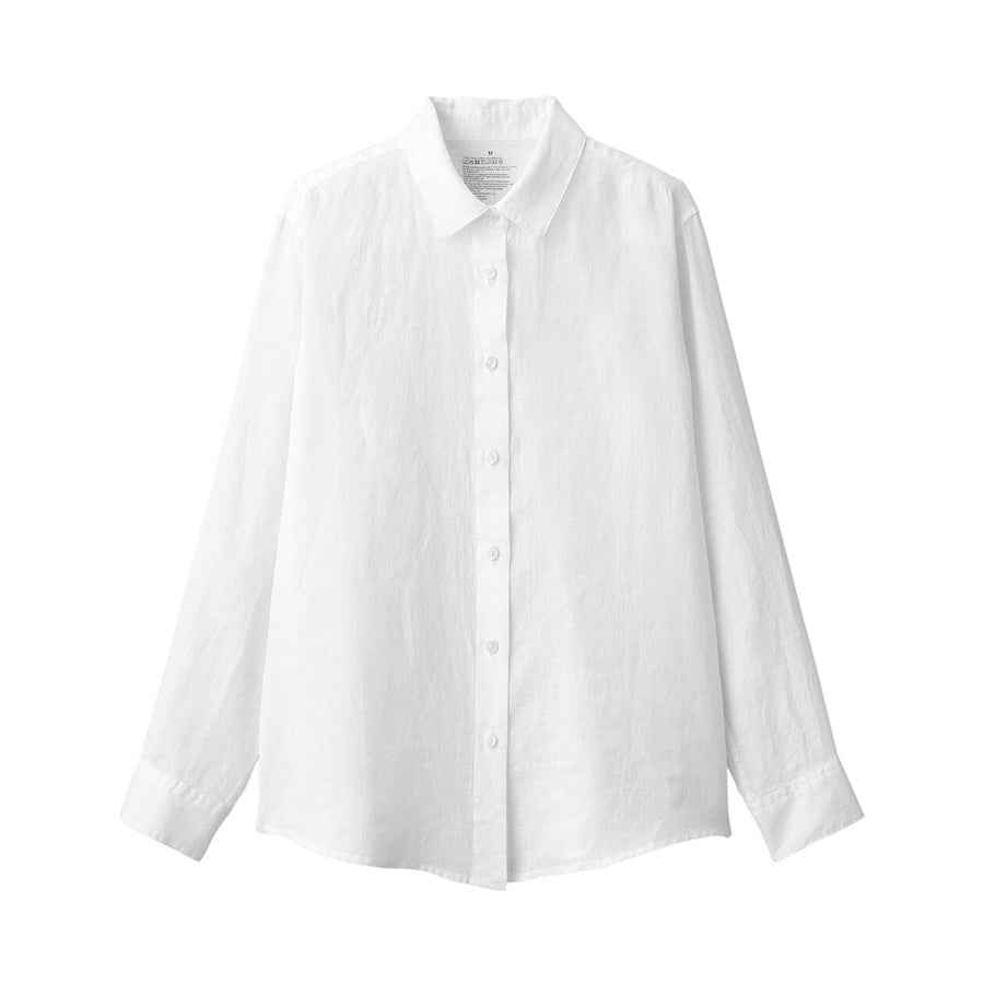 linen long sleeve shirt women