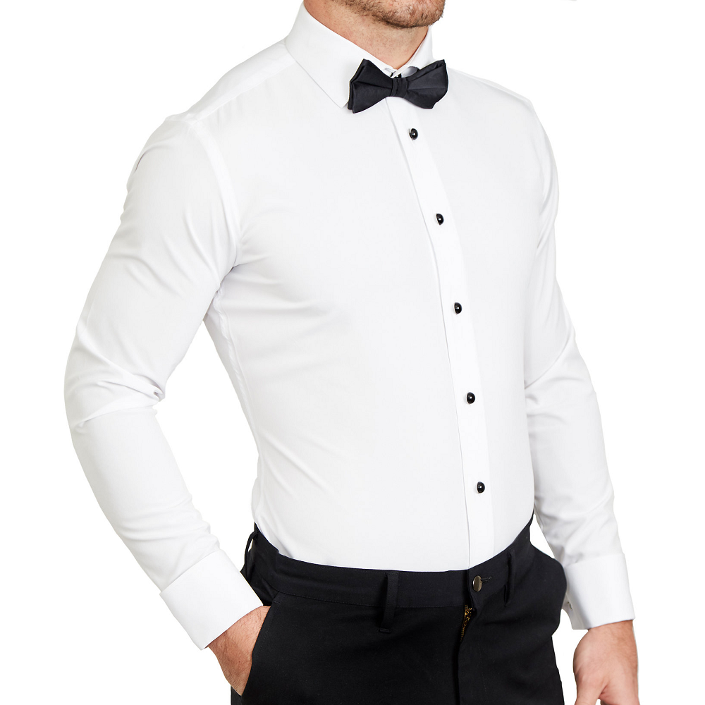 tuxedo shirt