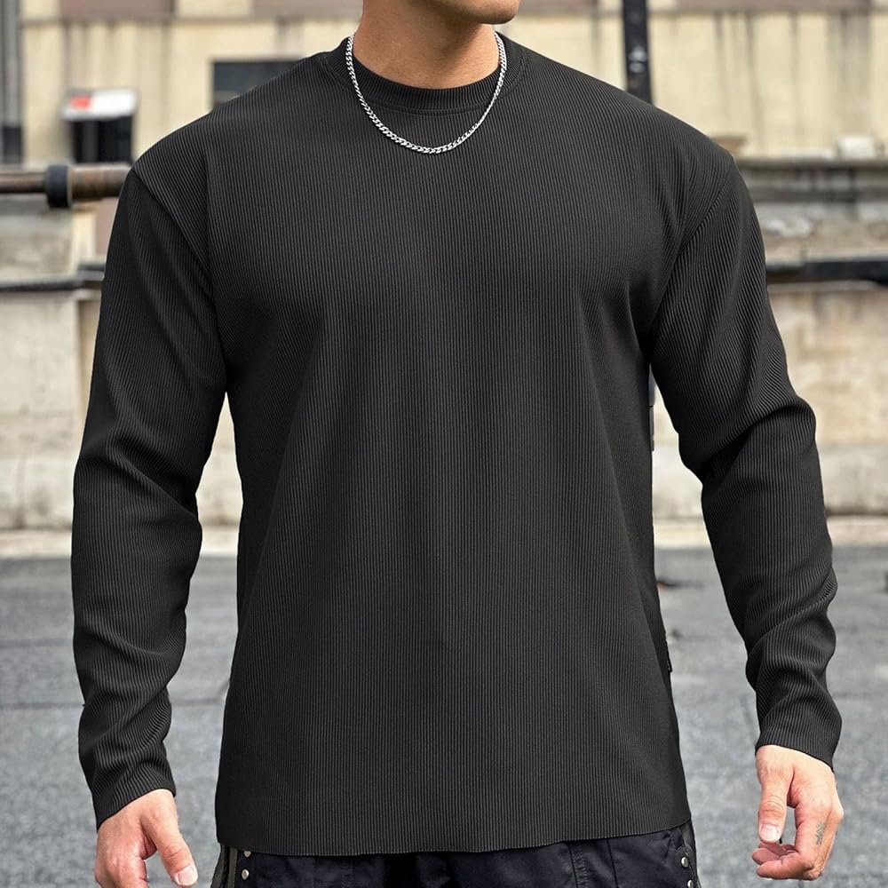 long sleeve black shirt