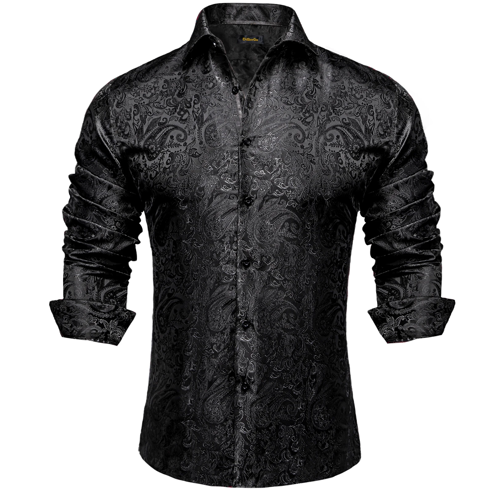 black designer shirt