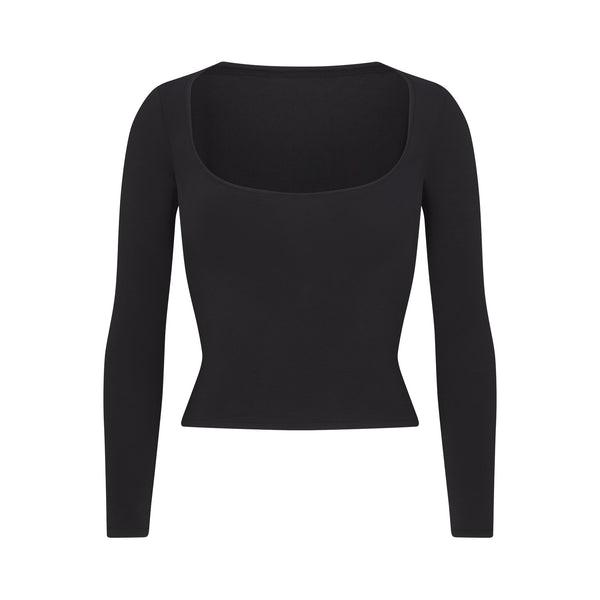 long sleeve black shirt