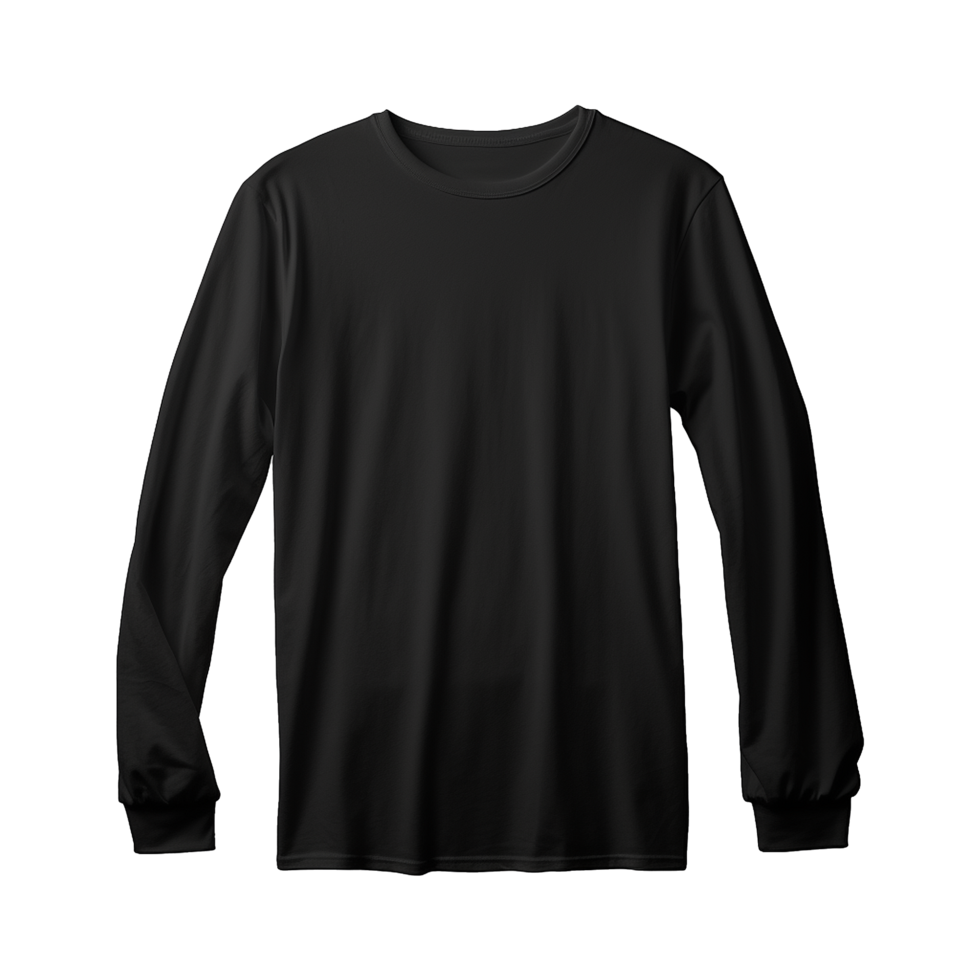 long sleeve black shirt