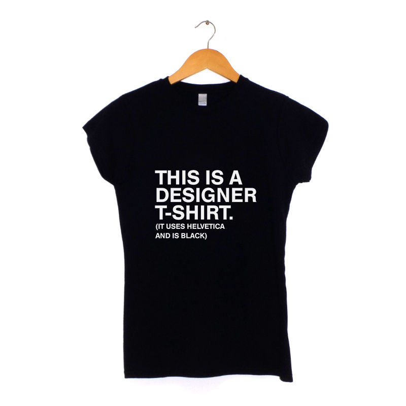 black designer shirt